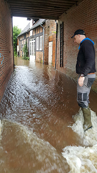 Inondations à Chaon - 31 mai 2016