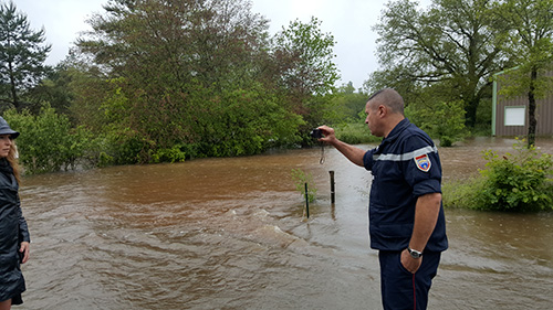 Inondations à Chaon - 31 mai 2016