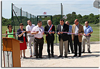 Inauguration du terrain multisports